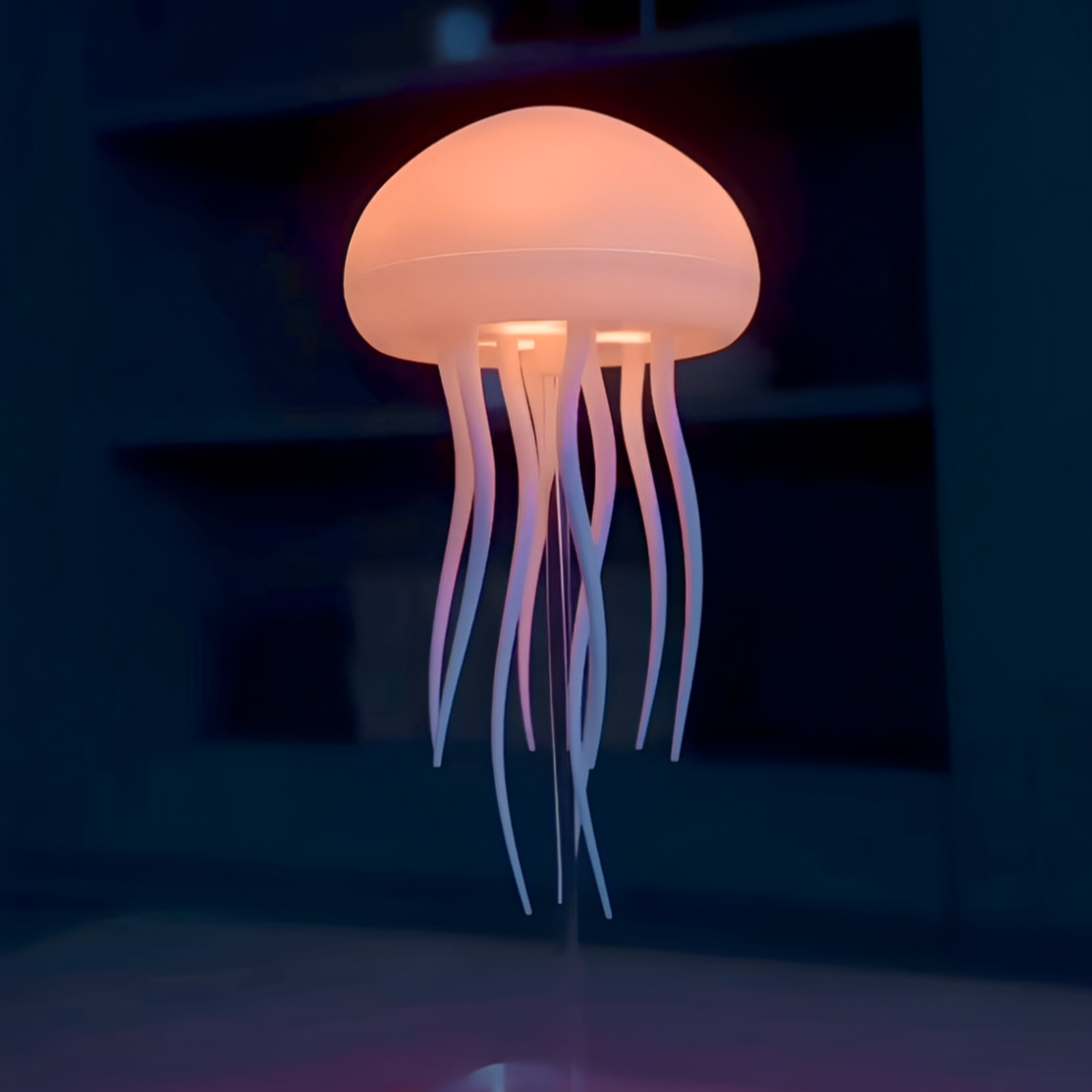 Jellyfish lamp